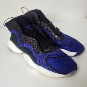 adidas Crazy BYW Men’s Sneakers — Size 9.5 • Real Purple • NO BOX / NO LACES